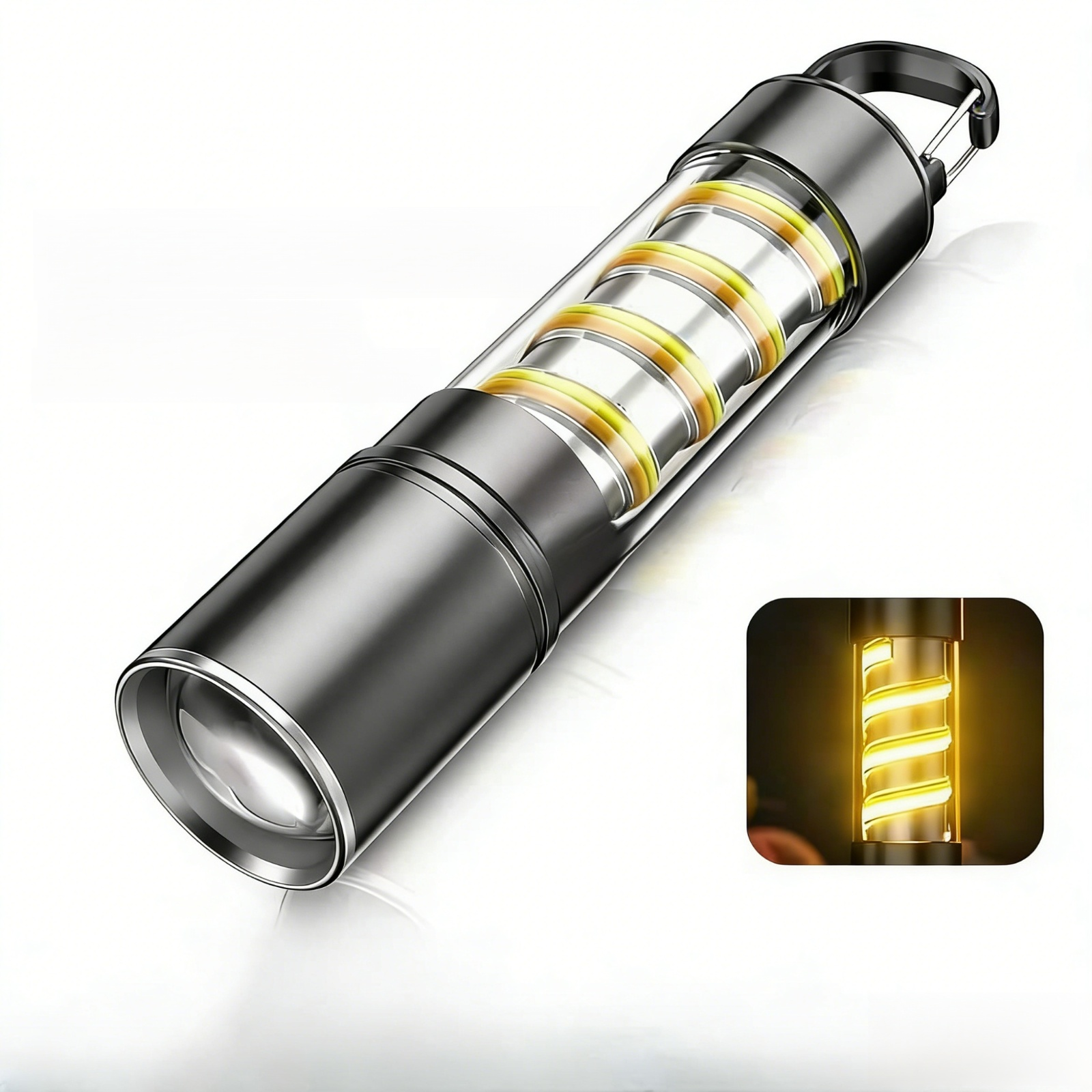 Lampe torche de camping longue durée à haute puissance