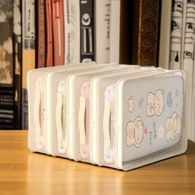 Bolsa de almacenamiento transparente y visible, organizador multipropósito, práctica y conveniente