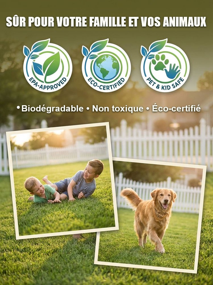 Désherbant Ultra-Concentré |Formule Française | Efficacité 5 Ans | Certifié EFSA ️