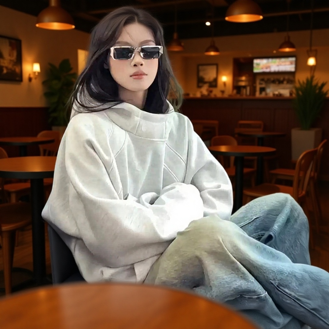 아메리칸 캐주얼 감성 후드티 스타일링