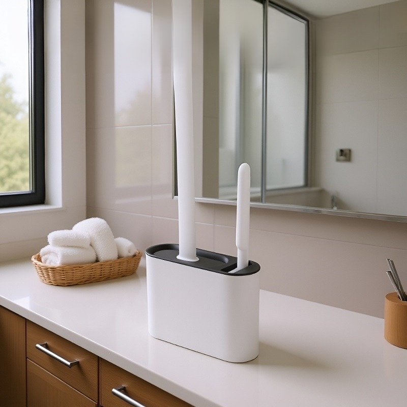 Household bathroom brush