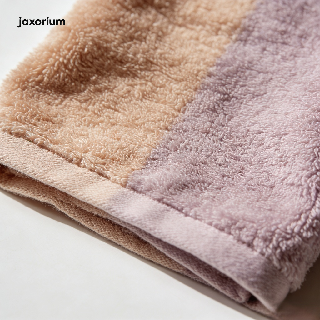 Set of five household lazy-person dishcloths neatly stacked