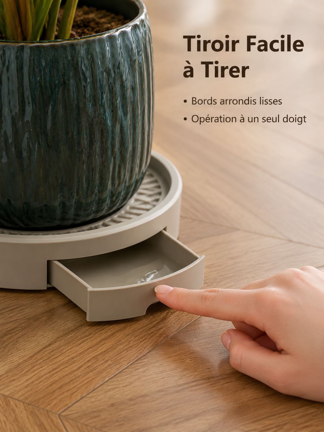 Accessoire de jardin intérieur pratique et amovible