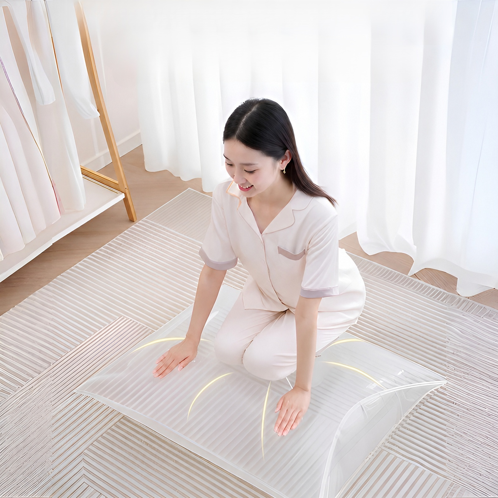 Thickened 3D Vacuum Storage Compression Bag