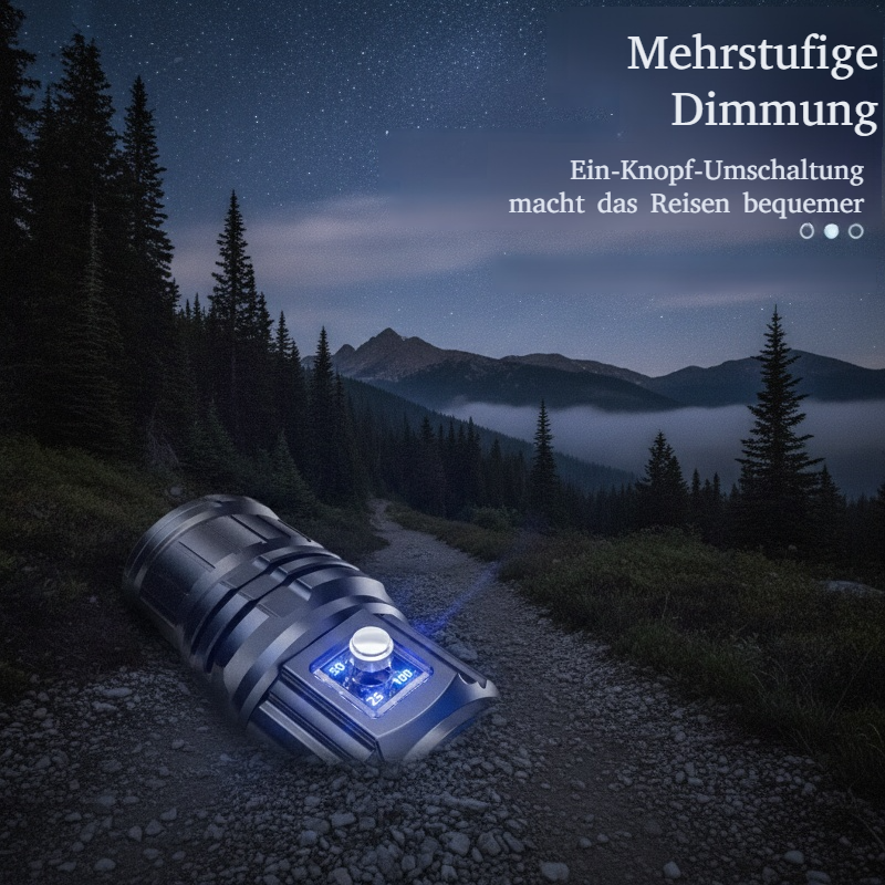 Weiße Laserlegierung Taschenlampe