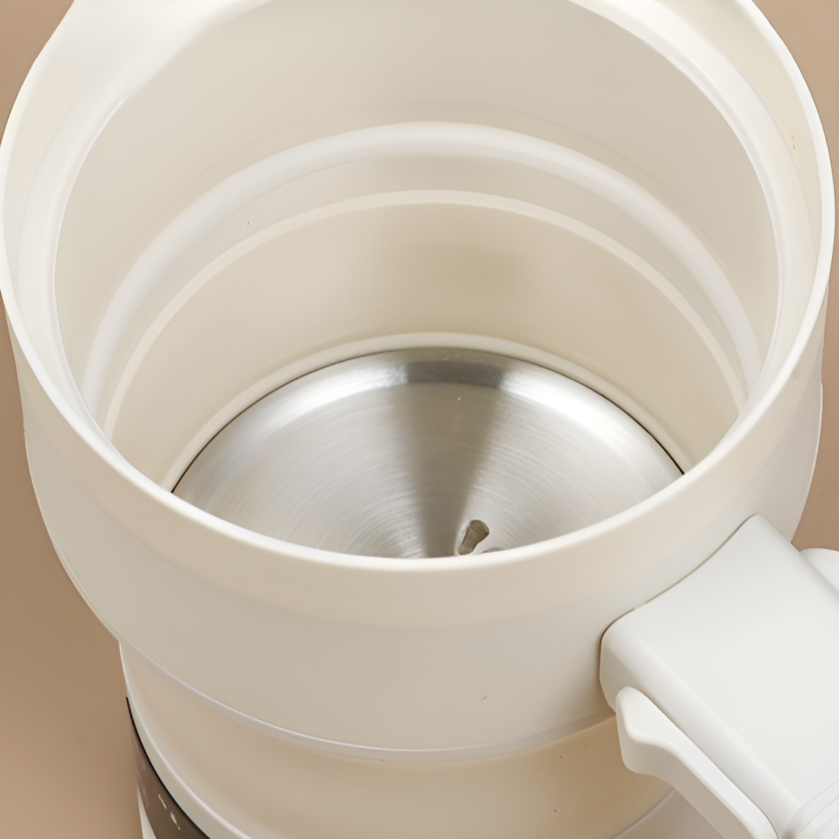 ポータブルステンレス折りたたみ電気ケトル