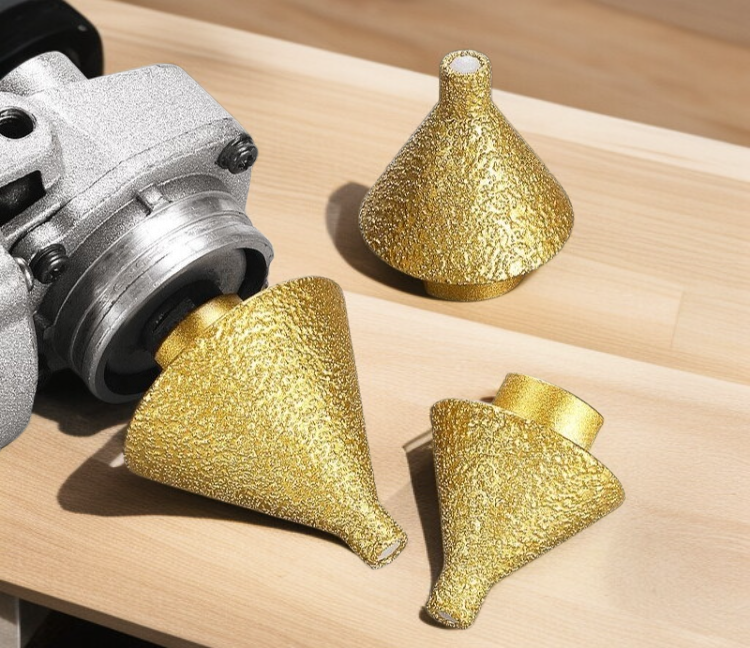 高精度穴あけ作業風景