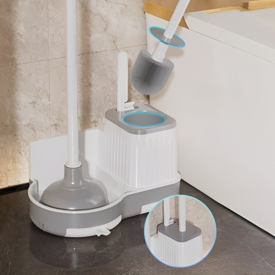 Praktische Einweg-Toilettenbürste für den Hausgebrauch