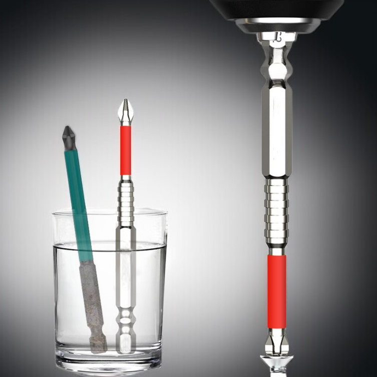 강자성 십자비트 공업용 핸드드릴 충격방지 강자성비트 핸드드릴 전용비트