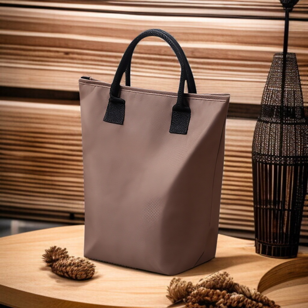 도시락 가방 손잡이 디테일