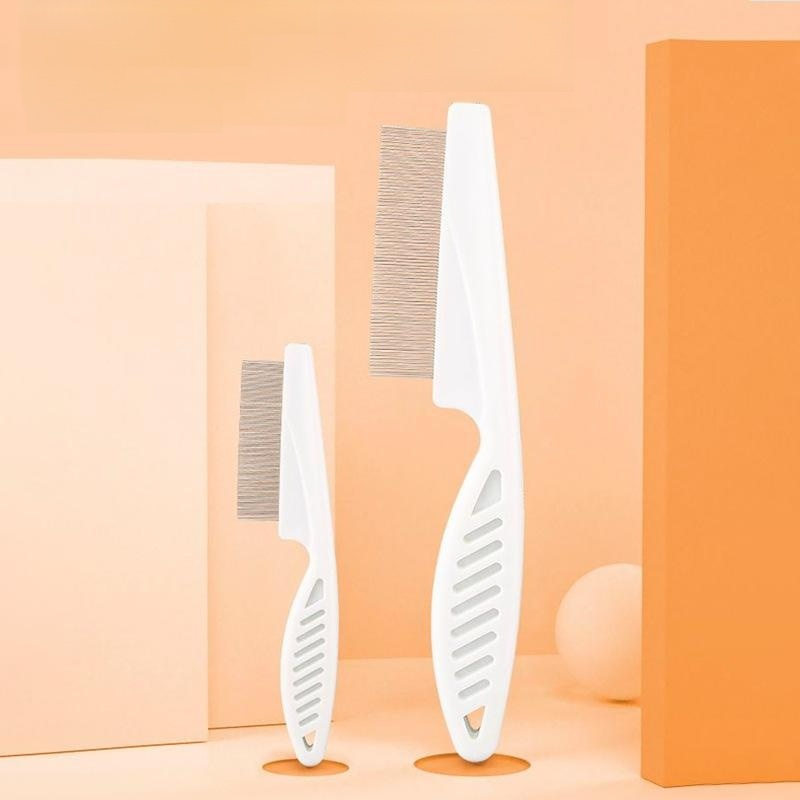 고양이 전용 스틸 바늘 벼룩 빗