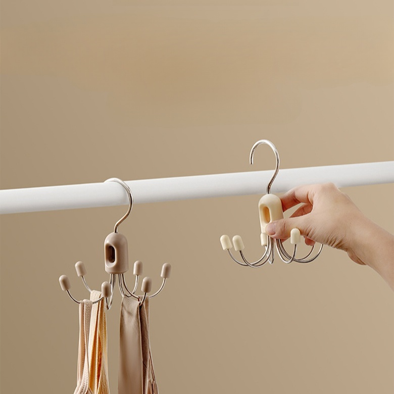 접이식 옷걸이 브라 끈 가방 모자 수납 마법 아이템