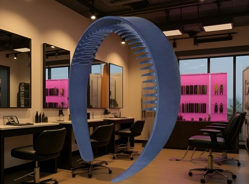 남성용 넓은 헤드밴드 스타일