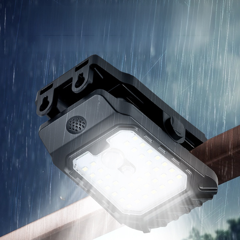 戶外防水太陽能感應夾子燈