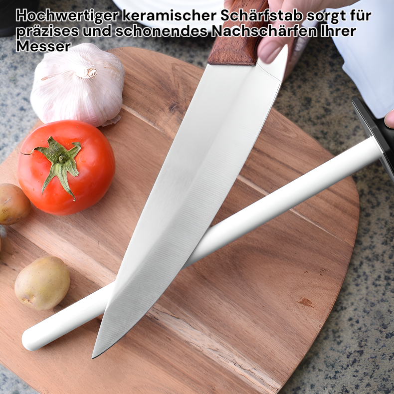 Keramischer Schärfstab für Messer
