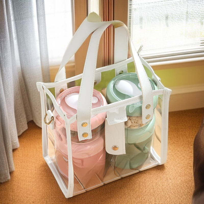 Multifunctional Oatmeal Cup with Lid and Spoon