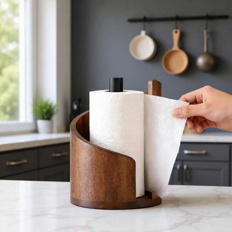 Caja de pañuelos elegante para decoración de oficina