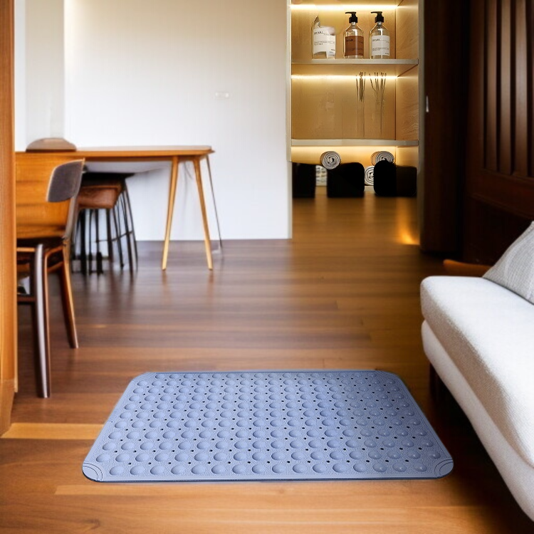 Tpe の浴槽の浴室のスリップ防止マット 専用フットレスト 吸盤シャワールームマット バスルームマット