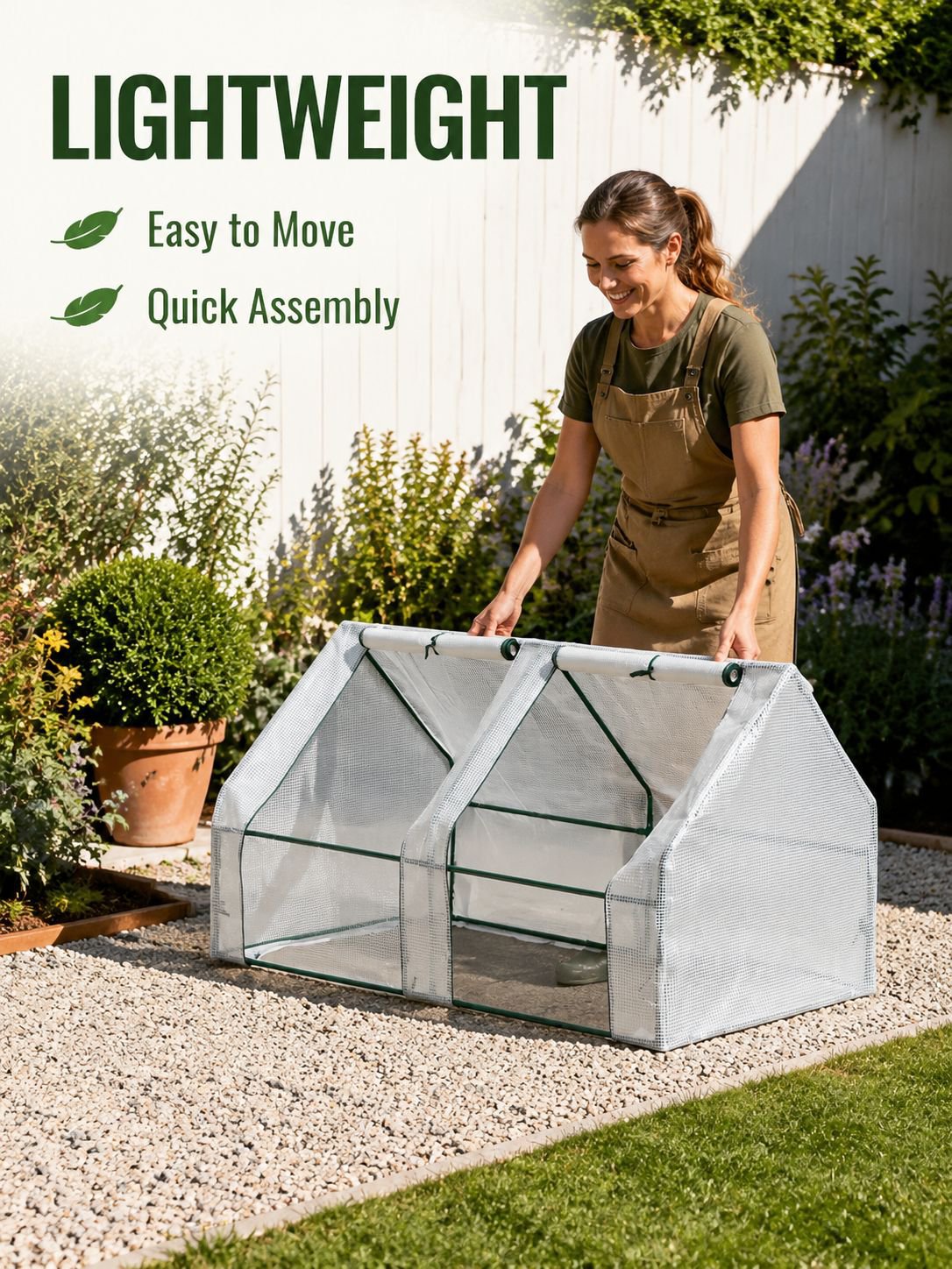 Frostproof Home Greenhouse for Balcony, Patio, Garden, and Outdoor Use
