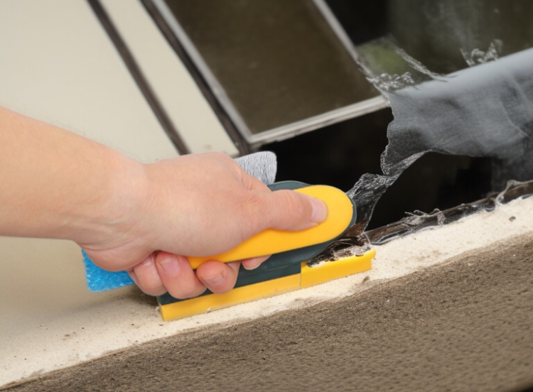 壁や窓もピカピカにする掃除ブラシ