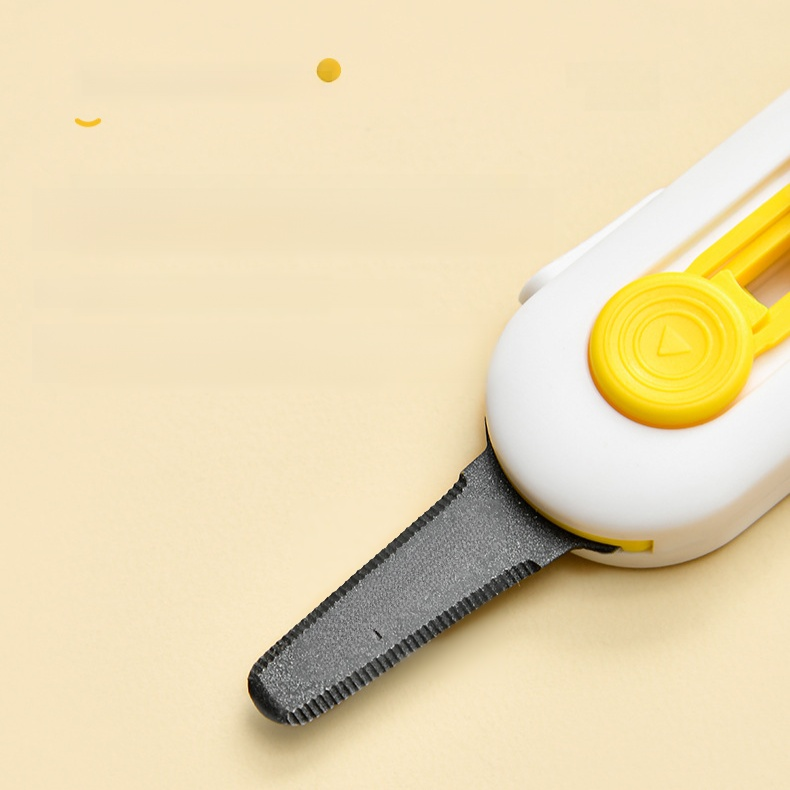 Non-stick knife for unpacking