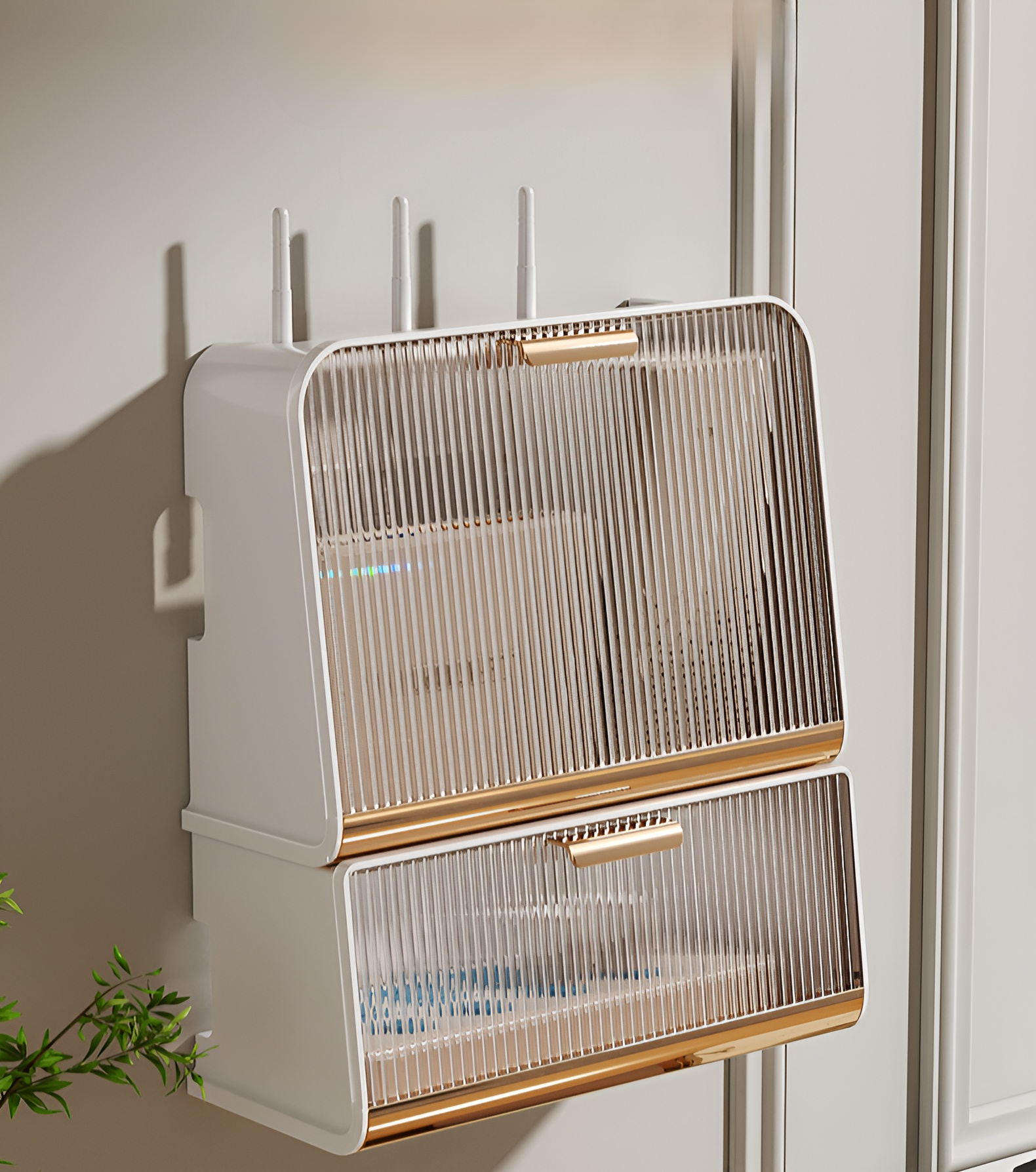 家庭用ルーター整理ボックス