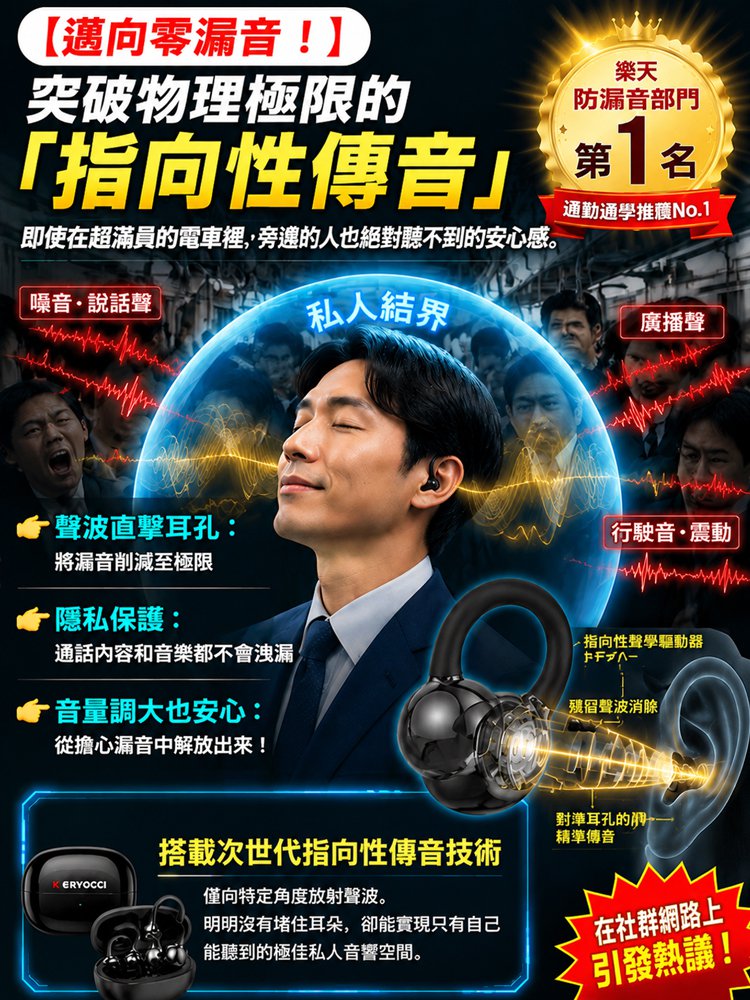 【AI+144語言翻譯+會議記錄】耳機