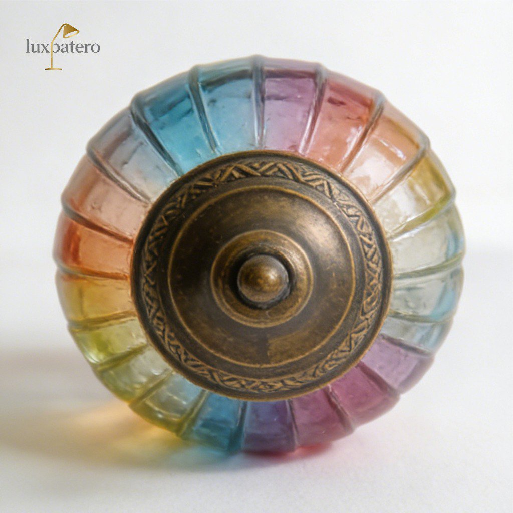 插電復古琉璃燈產品主圖