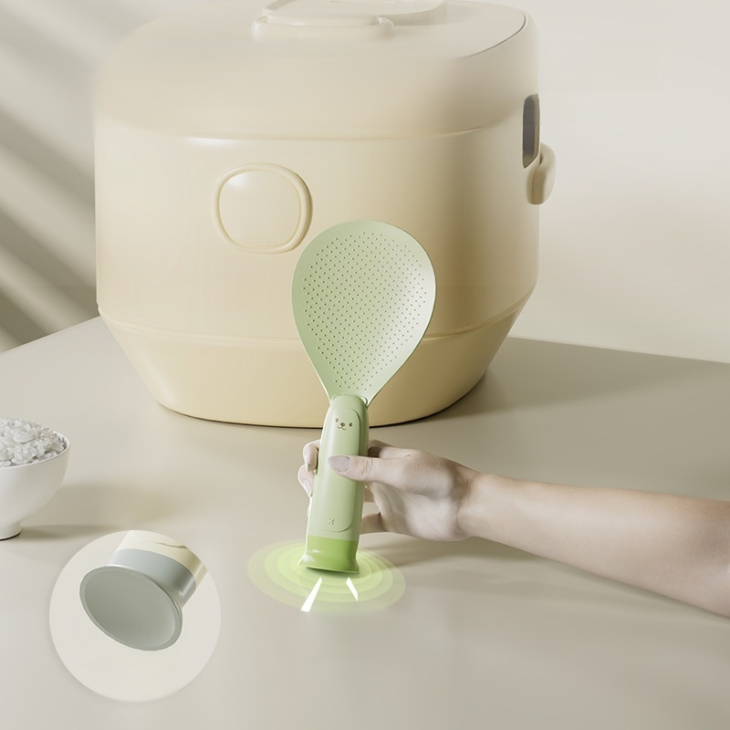 Vertical high temperature resistant spoon