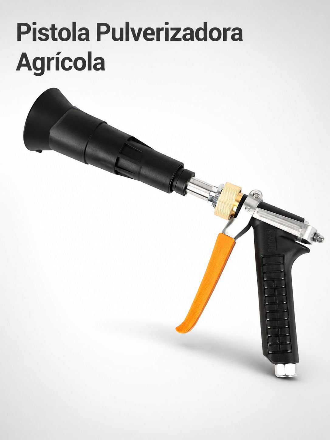 Pistola pulverizadora de alta presión para máquina de fumigación