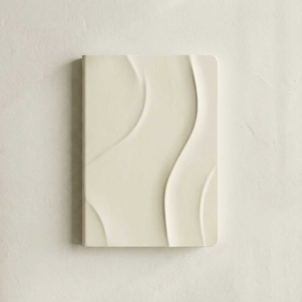 シンプルな紙のノート