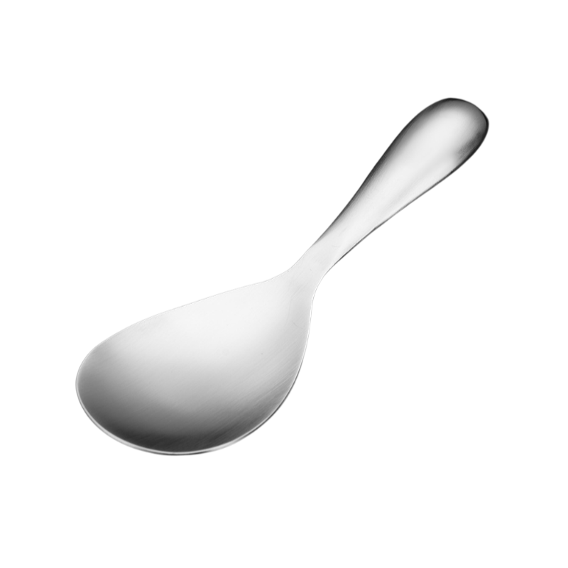 厚手のステンレス製スプーン