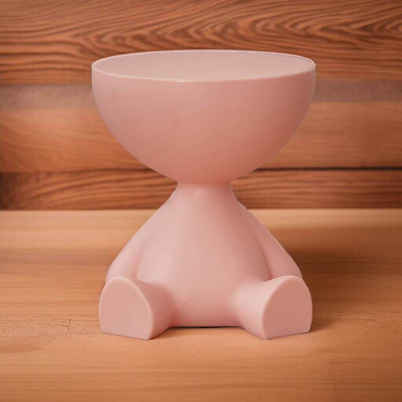 Kreativer Beistelltisch für kleine Wohnungen, mobiler Sofatisch mit Regal für das Schlafzimmer