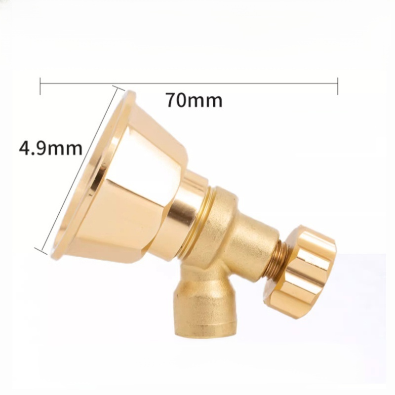 Golden spiral air vortex high-pressure nozzle