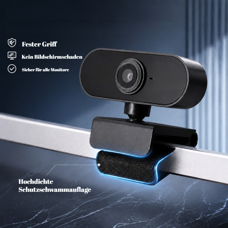HD USB-Kamera für Laptops, geeignet für Live-Streaming und Online-Kurse