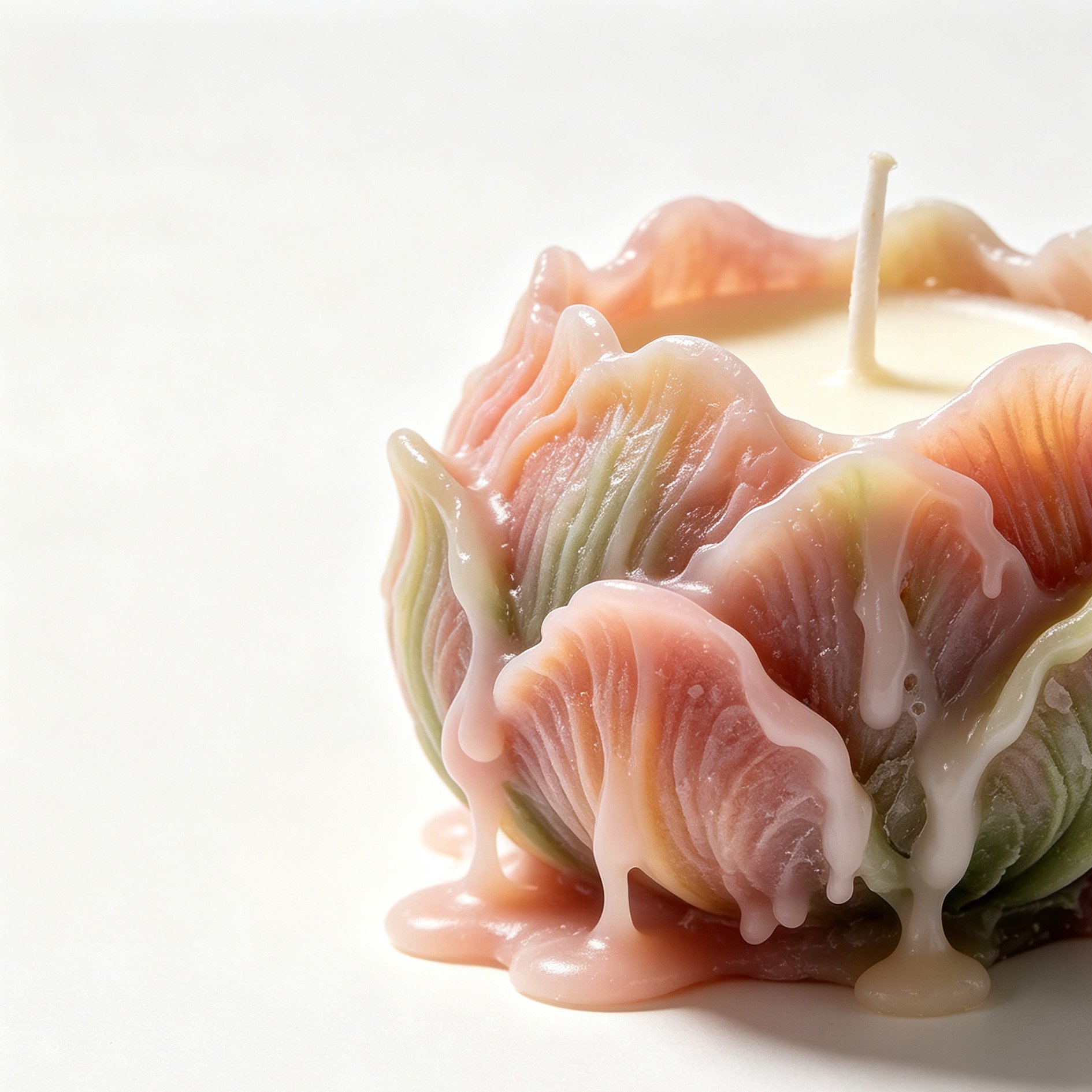 Lotus Flame Flower Scented Candles