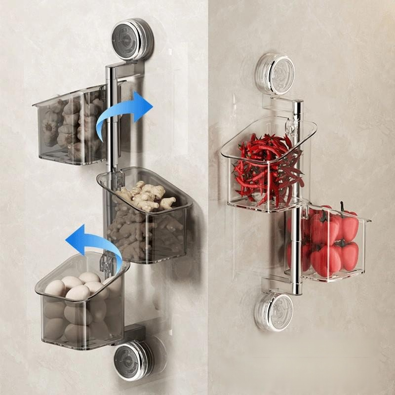 Double suction cup storage box