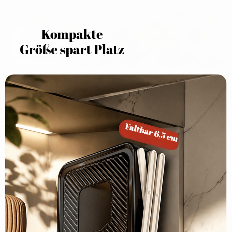 Faltbares Regal für Küchenorganisation
