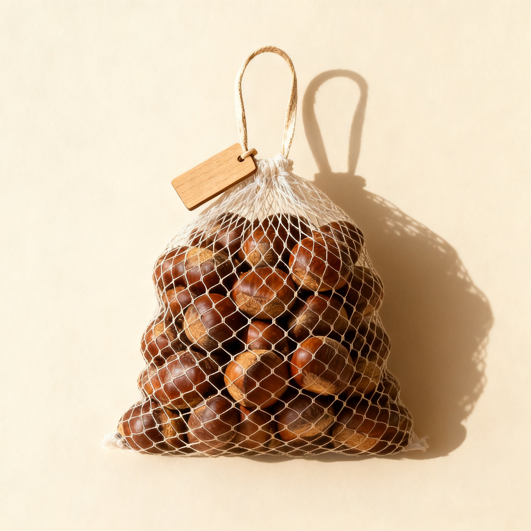 Detail pečených kaštanů – lahodná textura