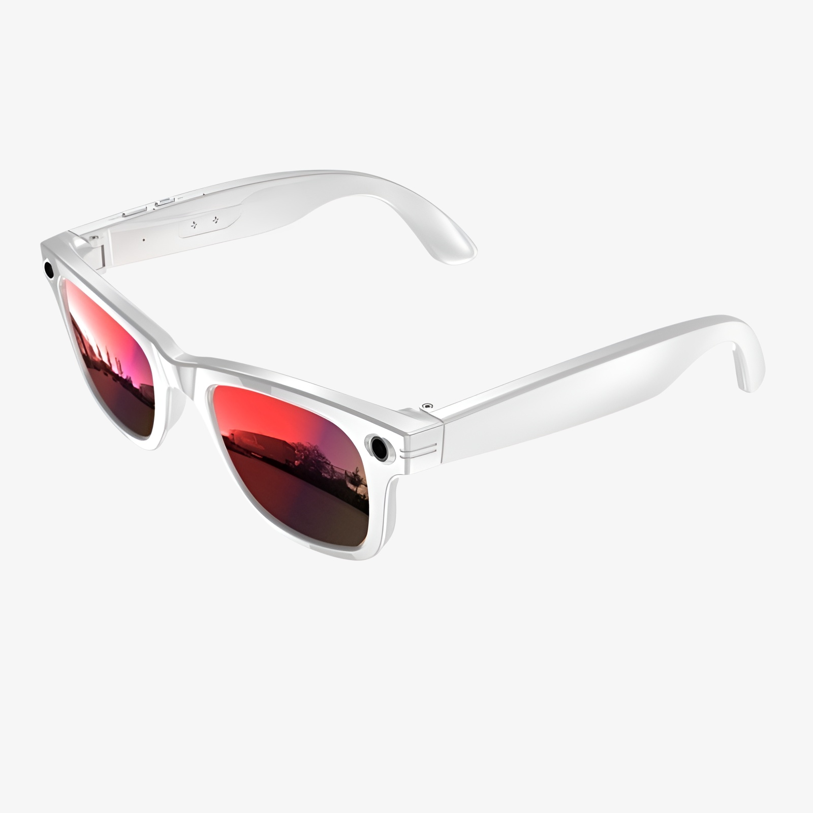 KI-Brille mit 4K-Kamera, 290-mAh-Akkukapazität, 800-Wh-Batterie, Videofunktion