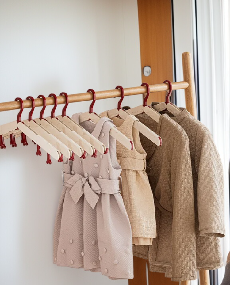 실용적인 디자인의 휴대용 옷걸이
