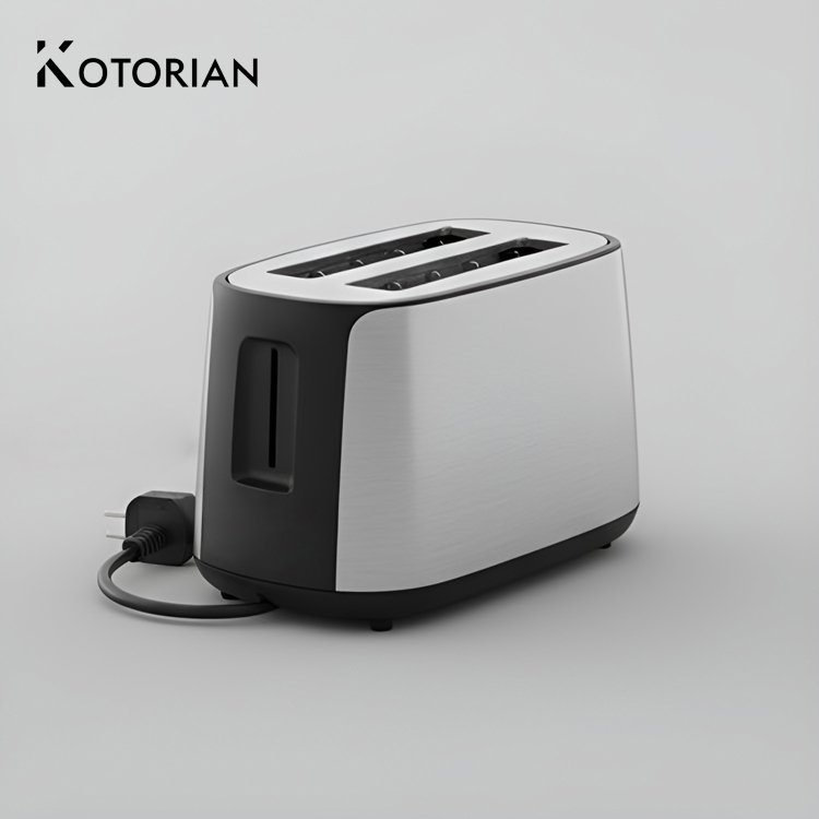 Detail nepřilnavého povrchu toustovače