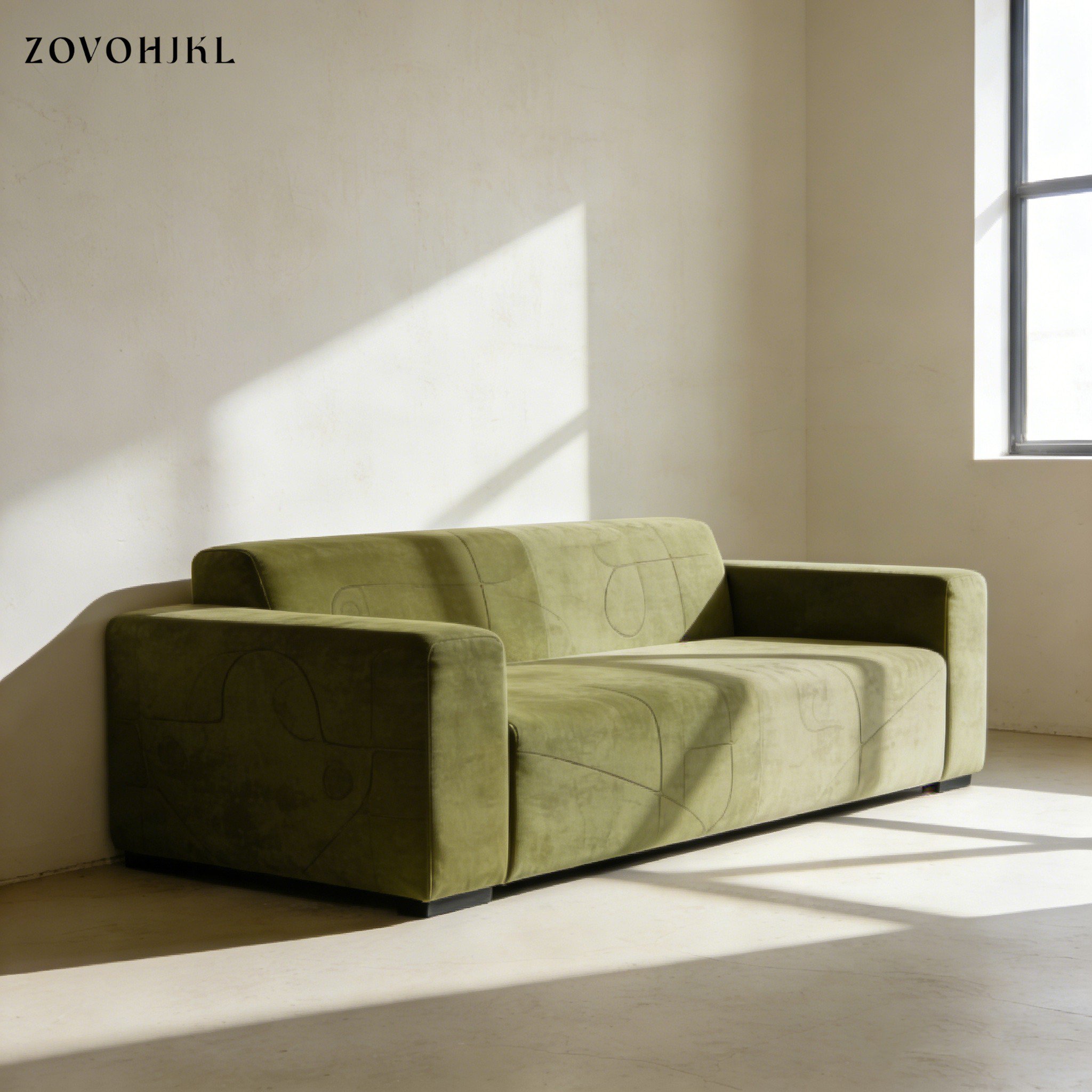 灰色防塵防髒沙發套細節