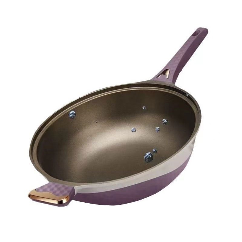 Doppelfarbige Titan nicht klebende Pfanne