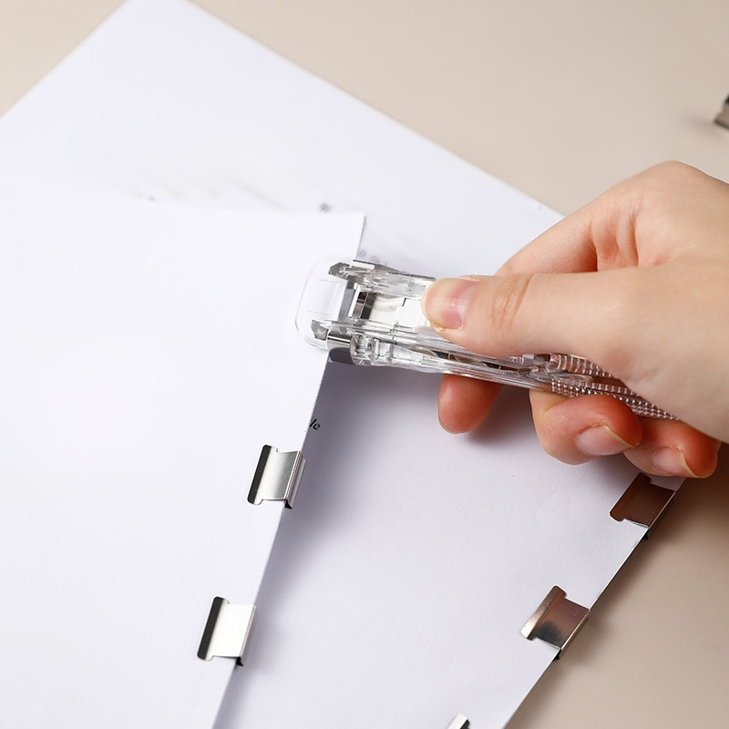 Punch-free Document Binder Clip