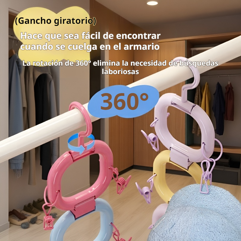 Estante de almacenamiento para ropa y sombreros Dopamina 