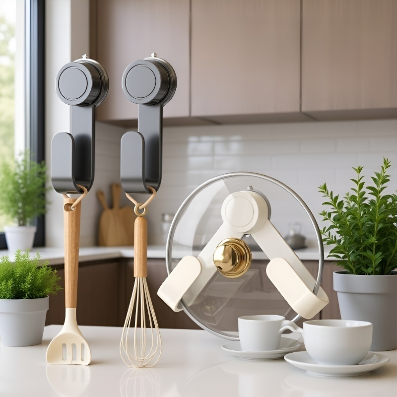 다용도 냄비뚜껑걸이 벽걸이 선반