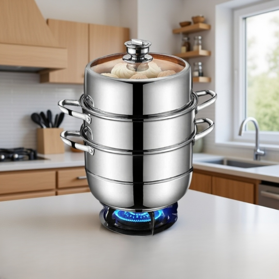 304 스테인리스 스틸 타임드 스티머