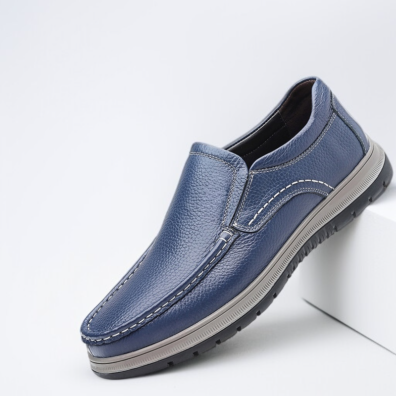 남성 비즈니스 구두 통풍 슬립온 로퍼 세트 남성 구두