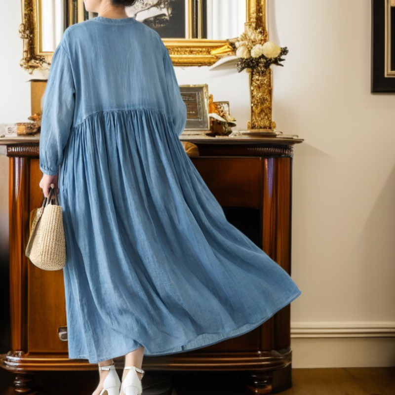 エレガントな春夏レディースドレス